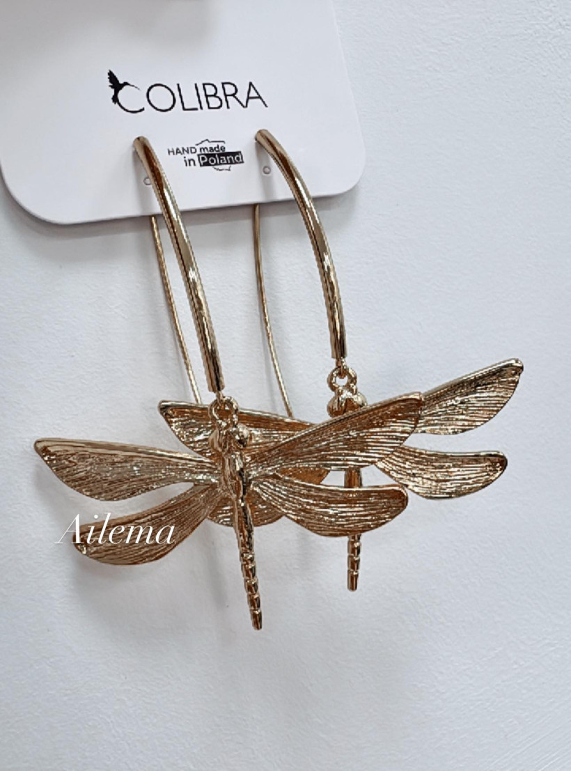 Kolczyki Colibra ab1180 ważki