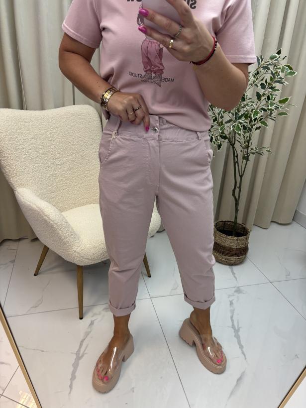 Spodnie WI pas marszczenie