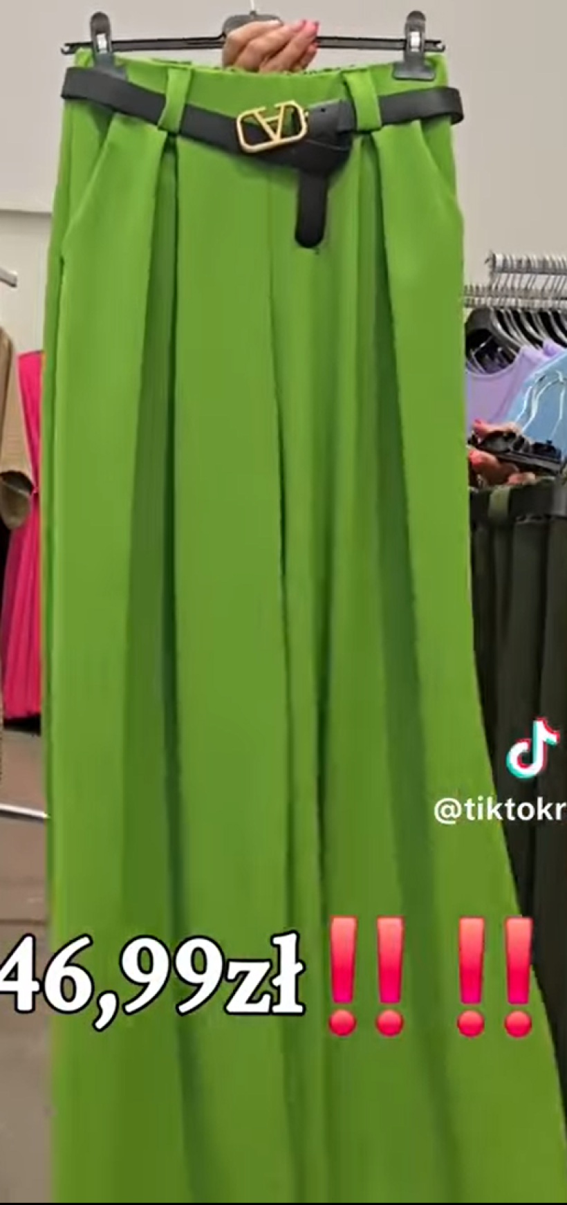 SPODNIE SZWEDY PASEK