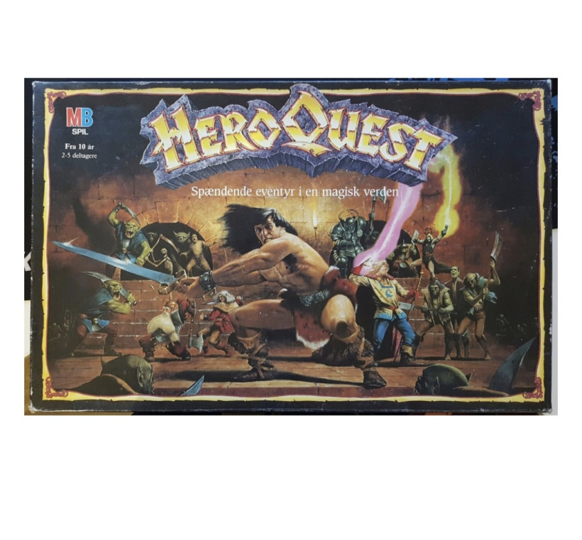 Gra retro HEROQUEST 1989r Kolekcjonerska