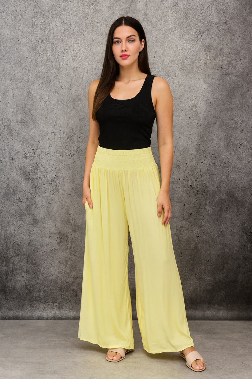 SPODNIE WISKOZA SZWEDY GUMA