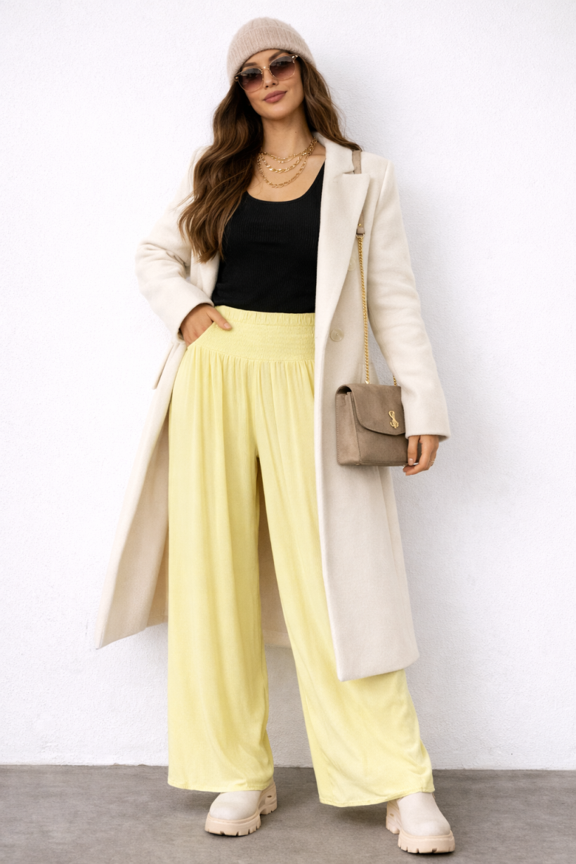 SPODNIE WISKOZA SZWEDY GUMA