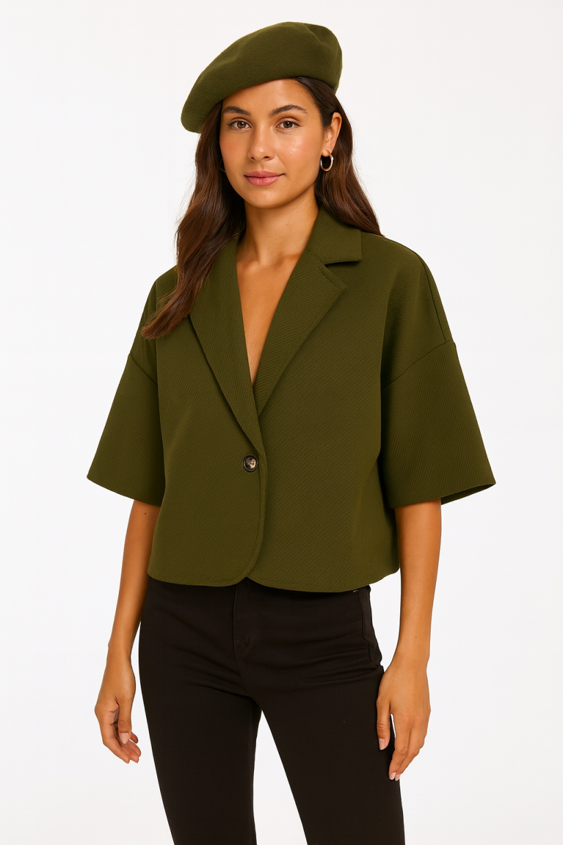 PŁASZCZYK FLAUSZ KRÓTKI