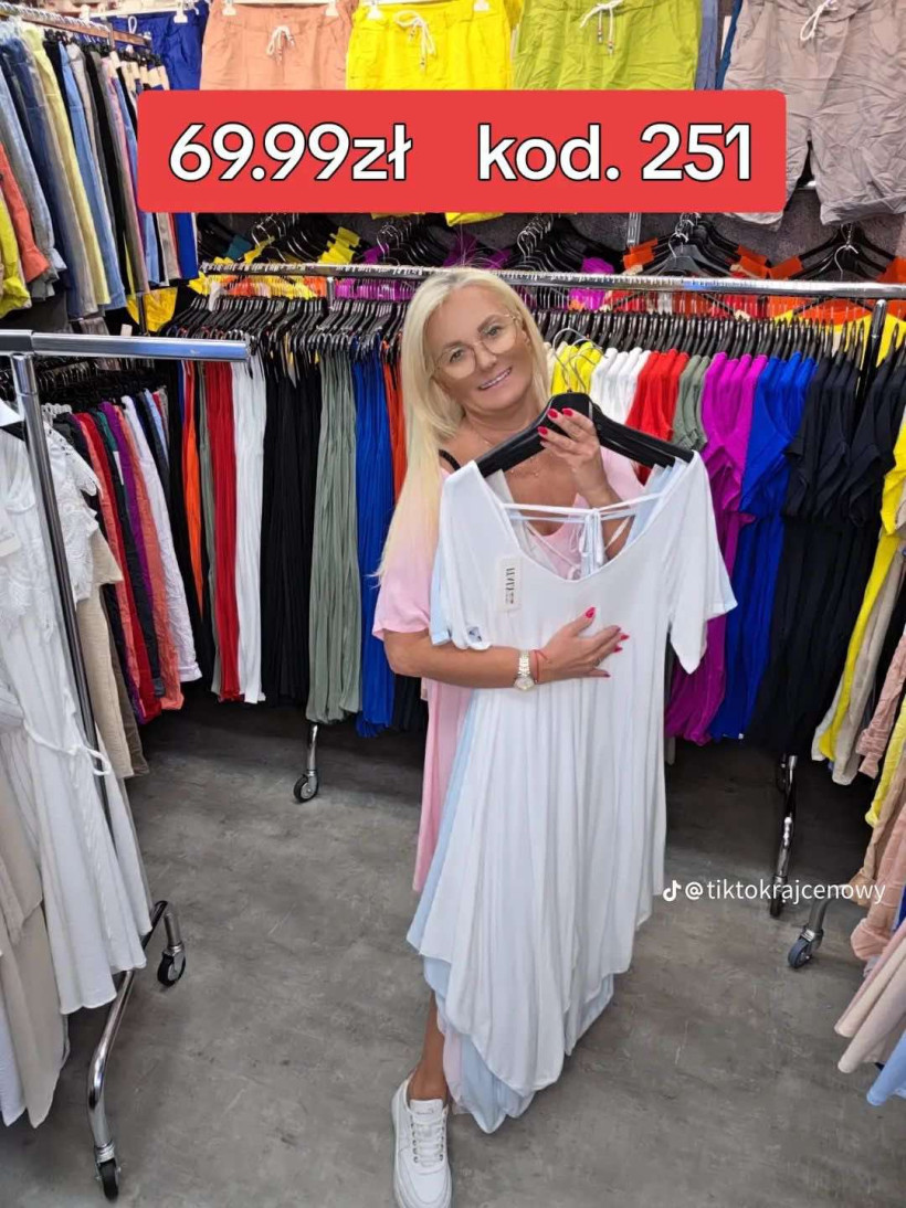 SUKIENKA WIĄZANE PLECY