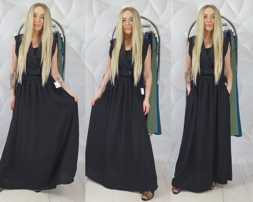 SPÓDNICA AZUL 15102 RN7 %promocja dnia