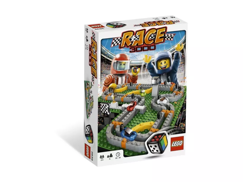 Y4 LEGO 3839 Race 3000 Gra
