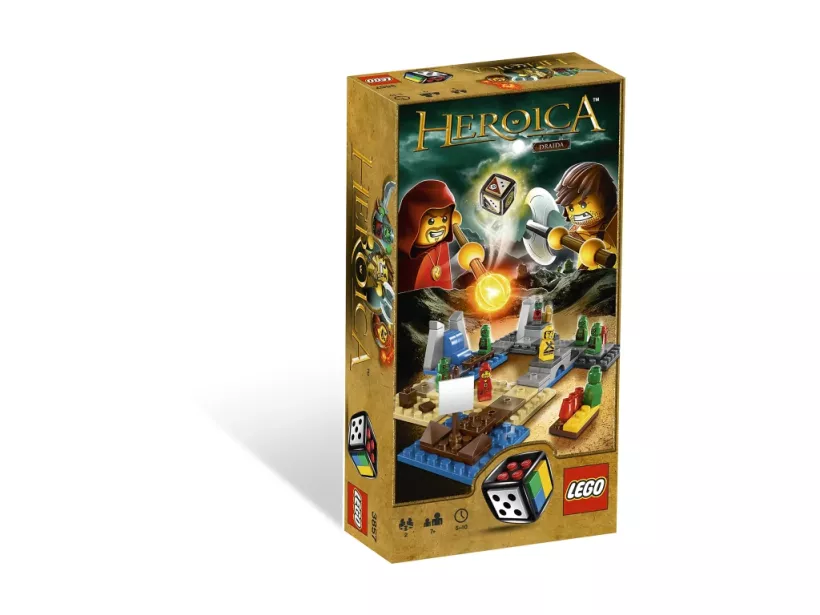 Y4 LEGO 3857 Heroica Zatoka Draida Klocki gra