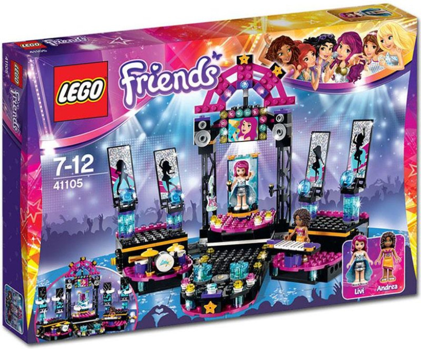LEGO Friends 41105 Scena gwiazdy pop