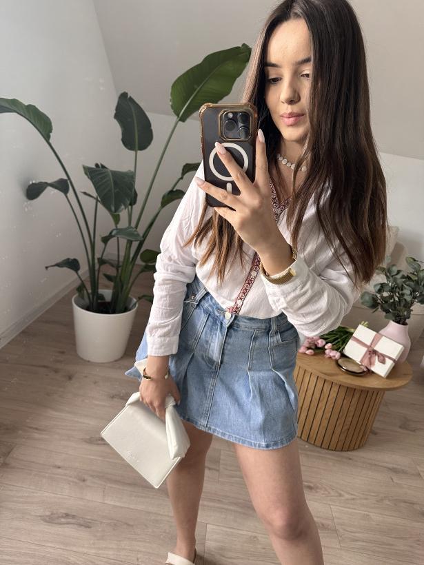 Spódniczka jeansowa PLIS