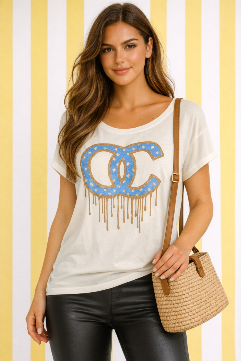 BLUZKA CC BAMBUS BIAŁA