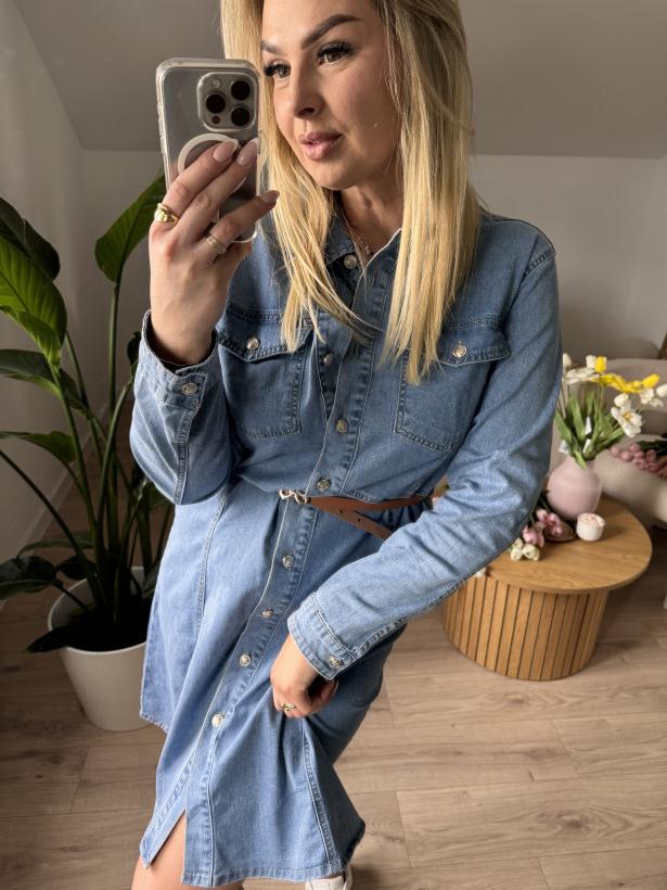 Sukienka Jeans 1218