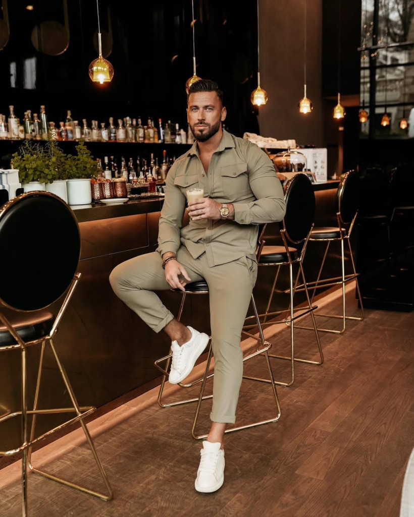 komplet męski STARLING beż