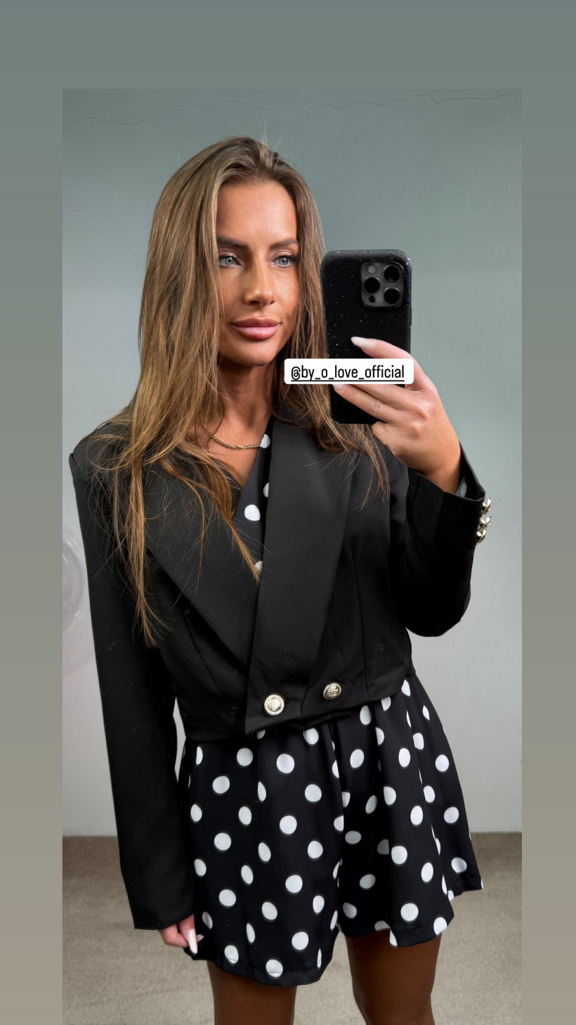 Marynarka 3 guziki Hero czarna