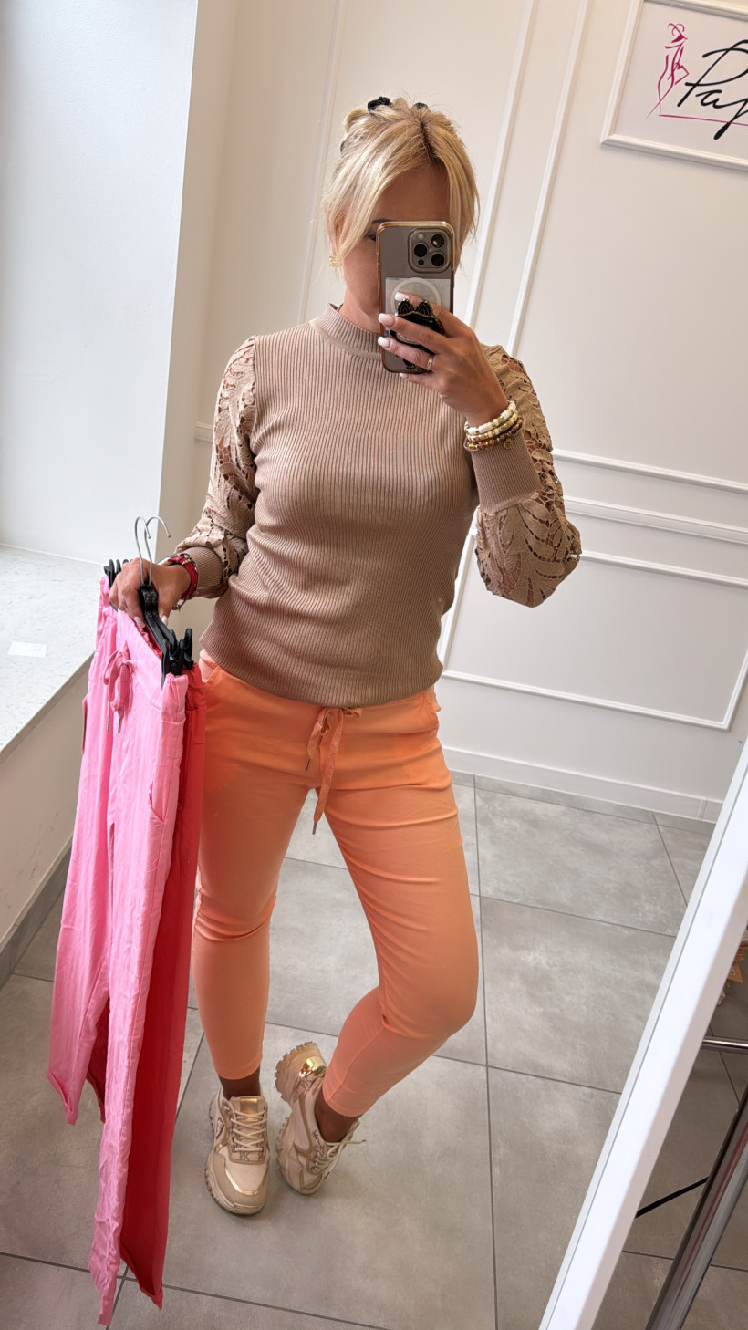 Spodnie gnieciuchy 12308