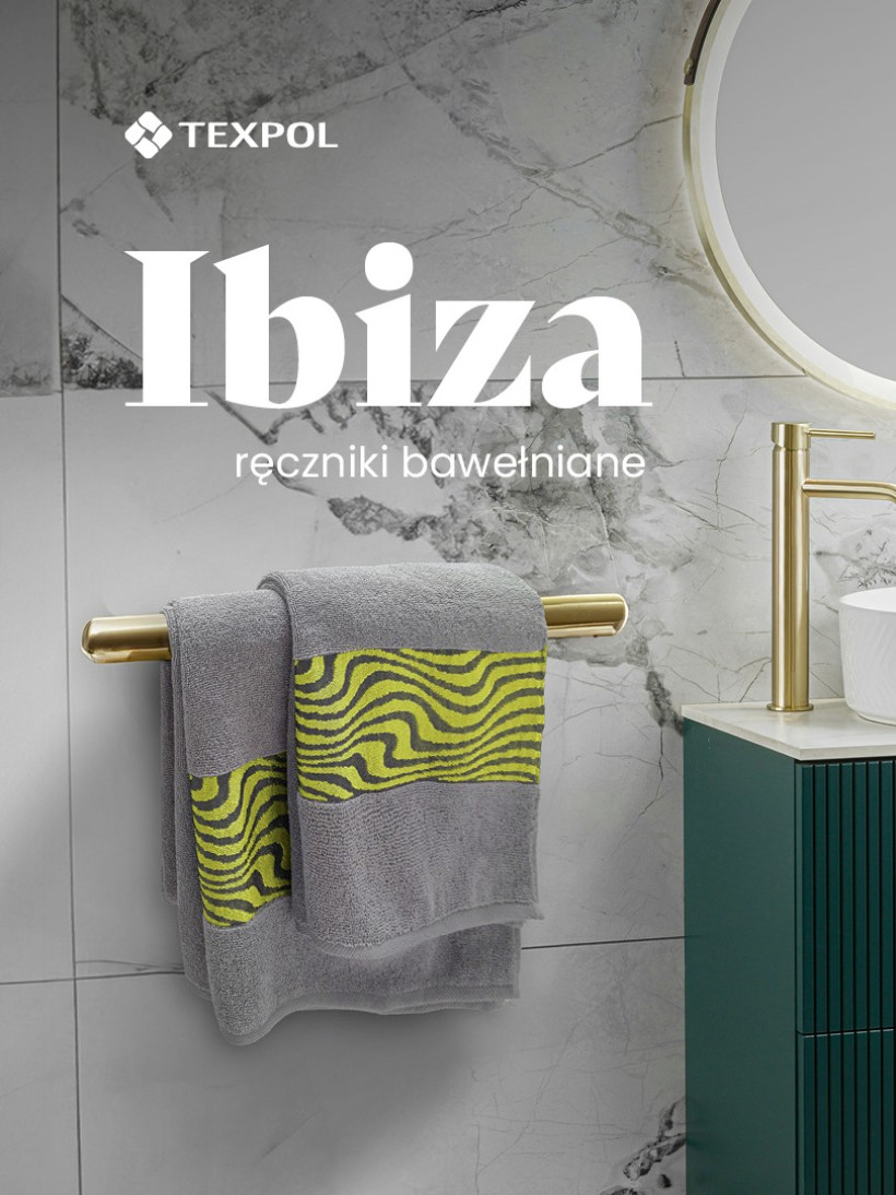 Ręcznik BAWEŁNIANY Ibiza 450g - TEXPOL