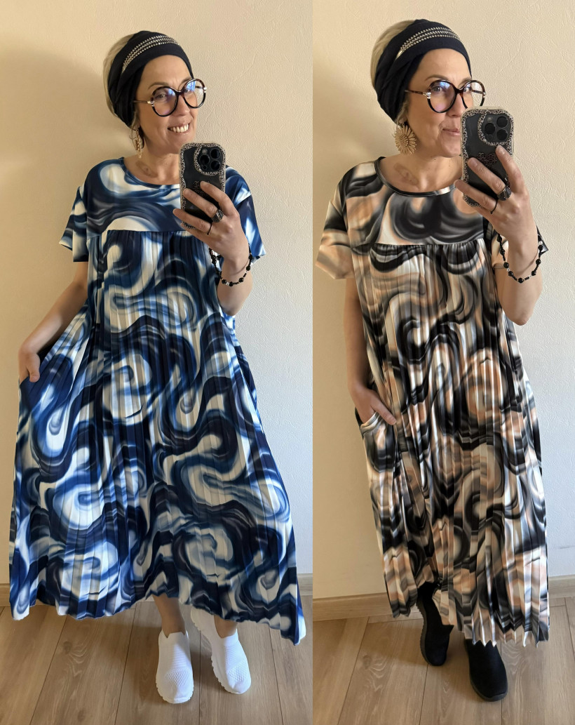 robe plissé