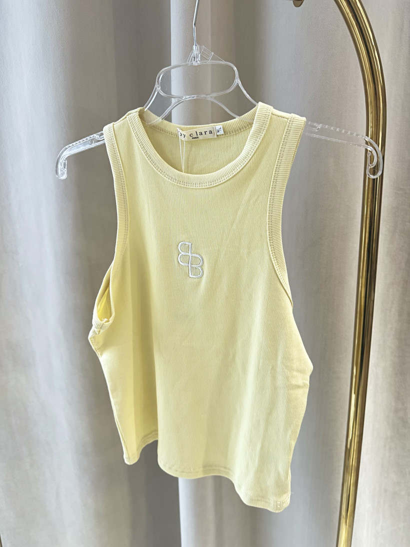 BC TOP NA RAMIĄCZKACH ŻÓŁTY BB