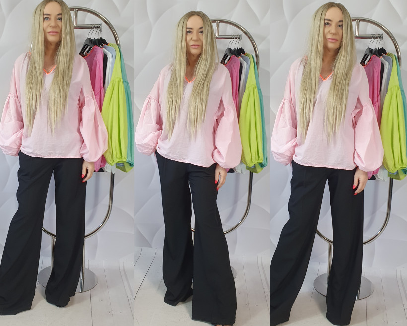 BLUZKA KOSZULOWA RANETTE 3760 T %PRZECENA