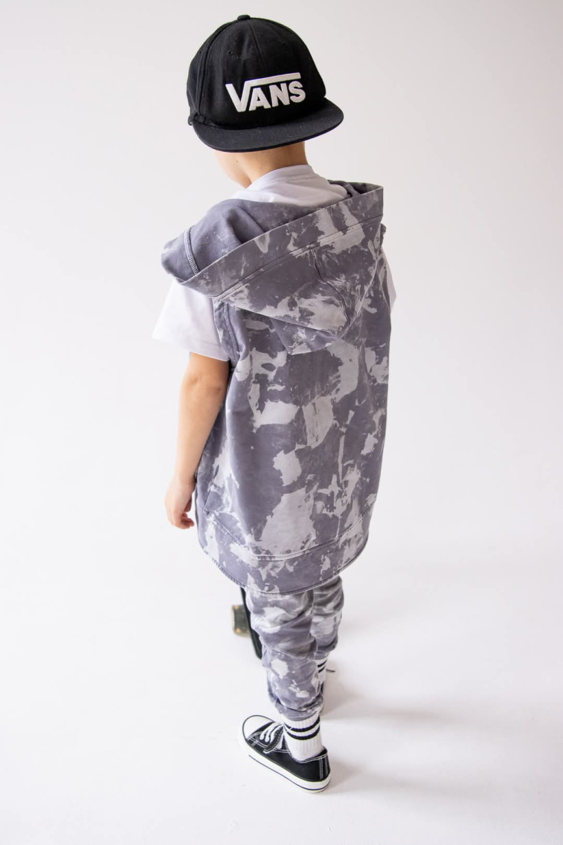 KAMIZELKA DRESOWA BATIK SZARA NUNU