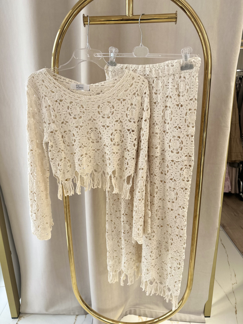 FERU KOMPLET AŻUR SPÓDNICA