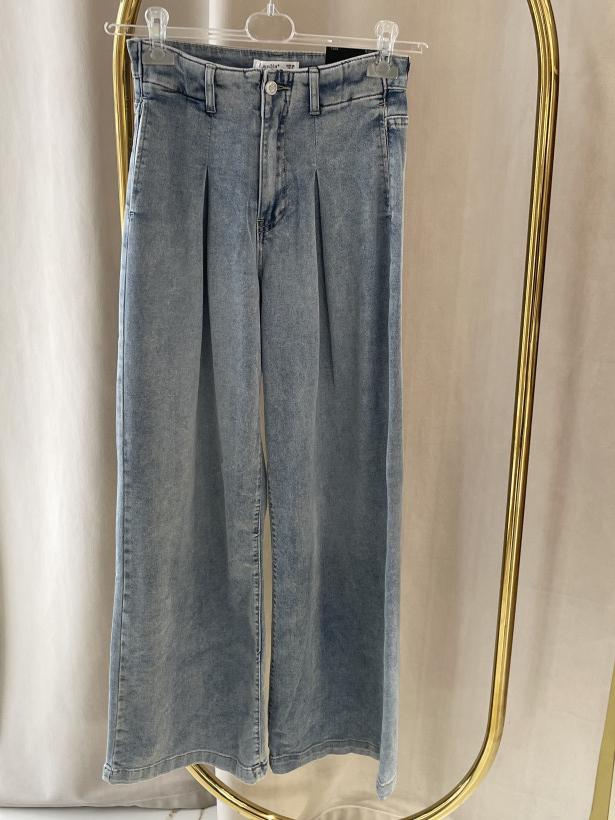 LAULIA SPODNIE JEANS ZASZEWKI