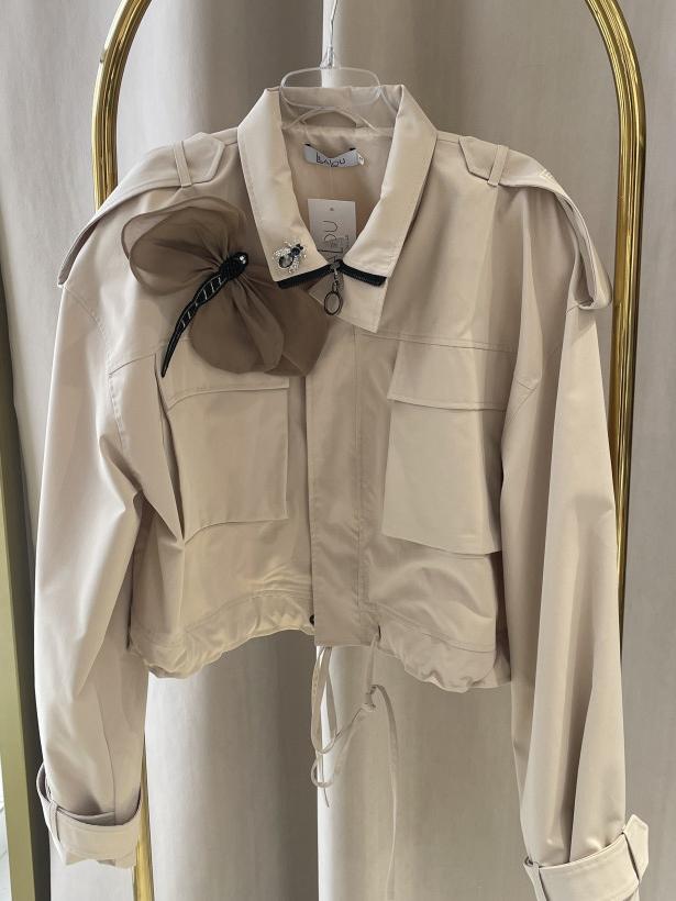 LILALU BOMBERKA BEŻ WAŻKA