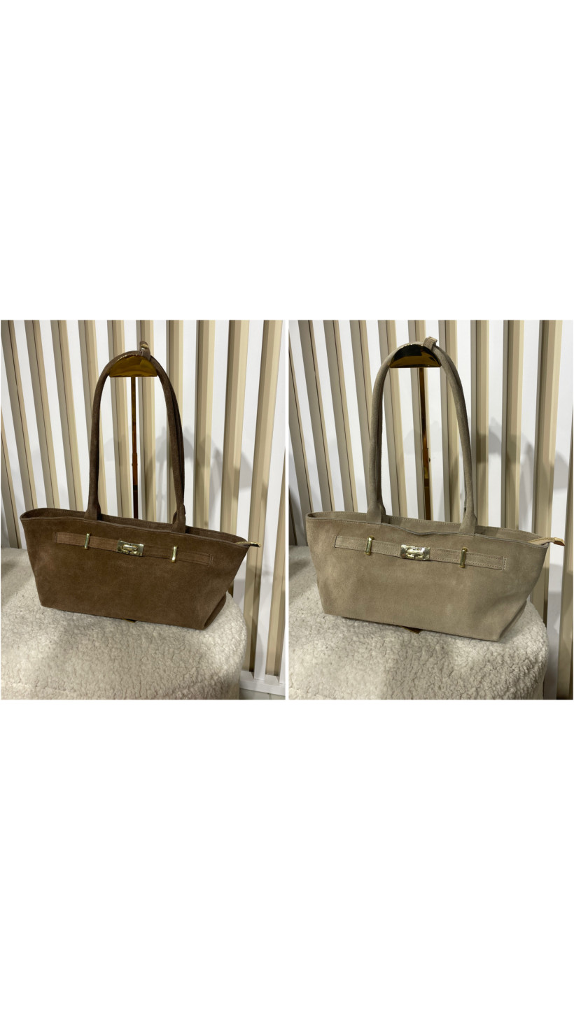 TOREBKA PROSTOKĄTNA ZAMSZ ALA H