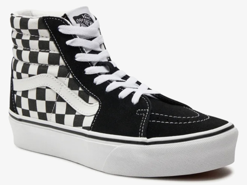 Trampki Vans Sk8-Hi Platfor VN0A3TKNQXH1 czarno-białe