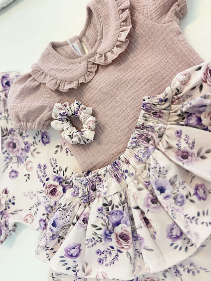 GUMKA DO WŁOSÓW VIOLET PEONY LIMITKA MAKBA