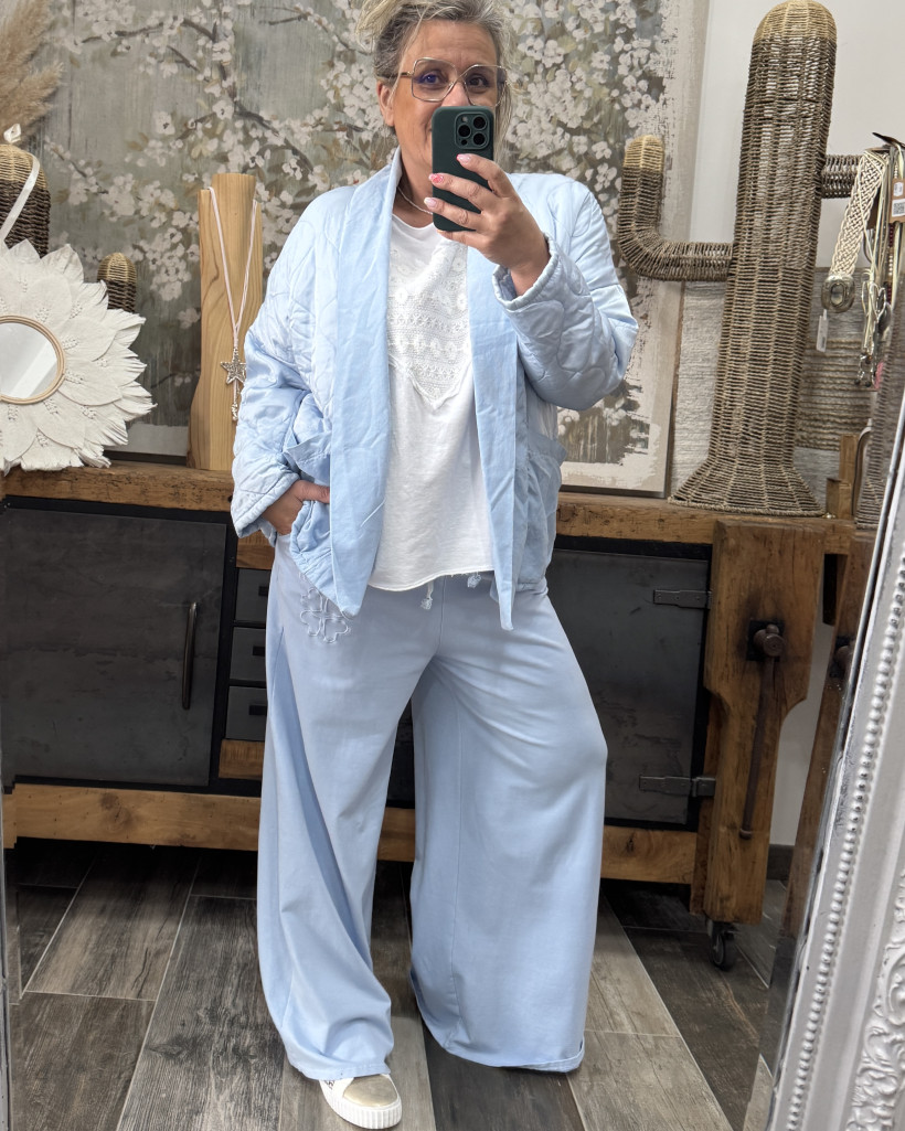 Réf 4322 Veste matelassée satinée 36 ➡️ 44petit 46