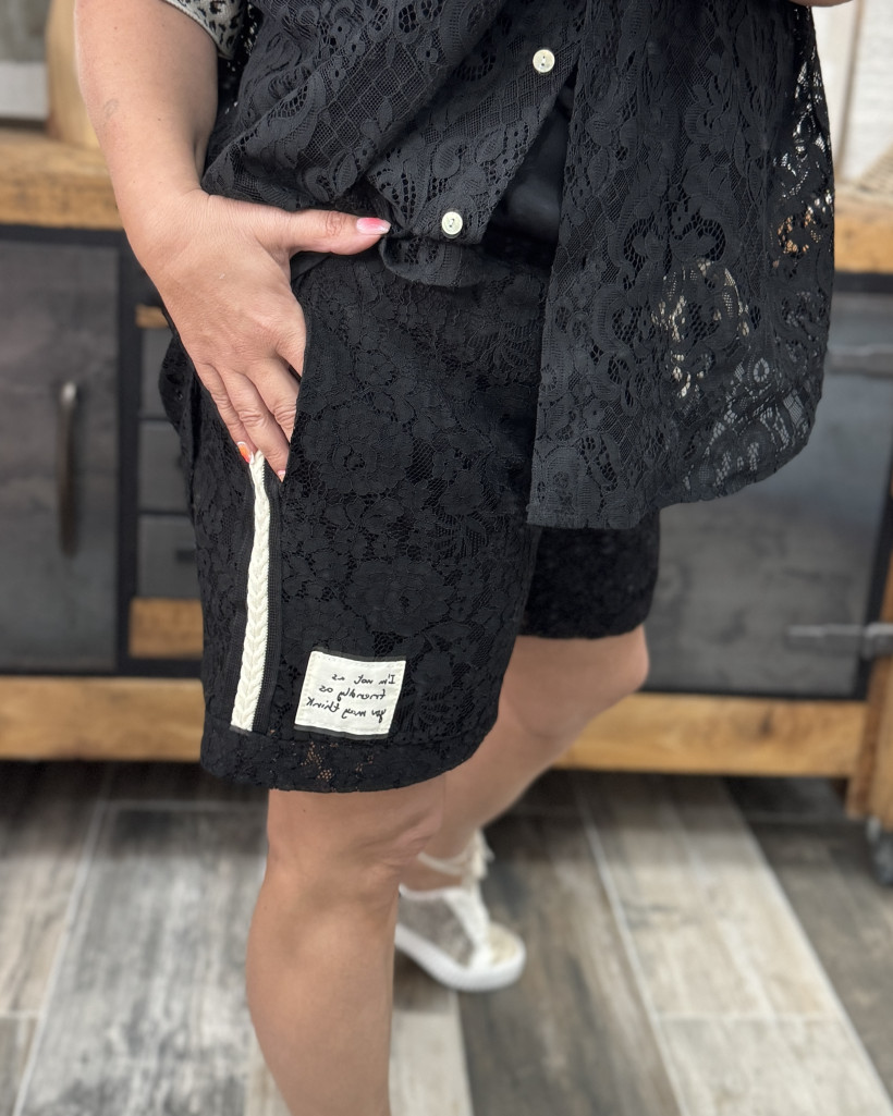 Réf 4326 Short dentelle 36 au 46