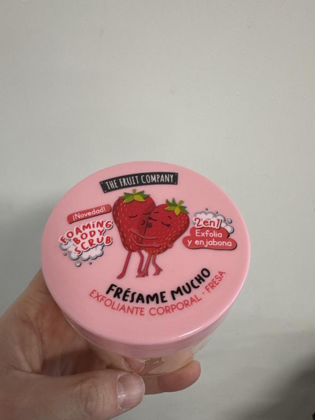 Peeling a mydlo (jahoda) - 400 ml