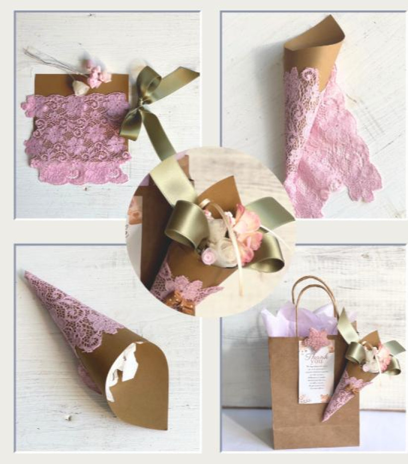 PACK PIZZI ROSA lunghezza 3 mt altezza 15 cm 