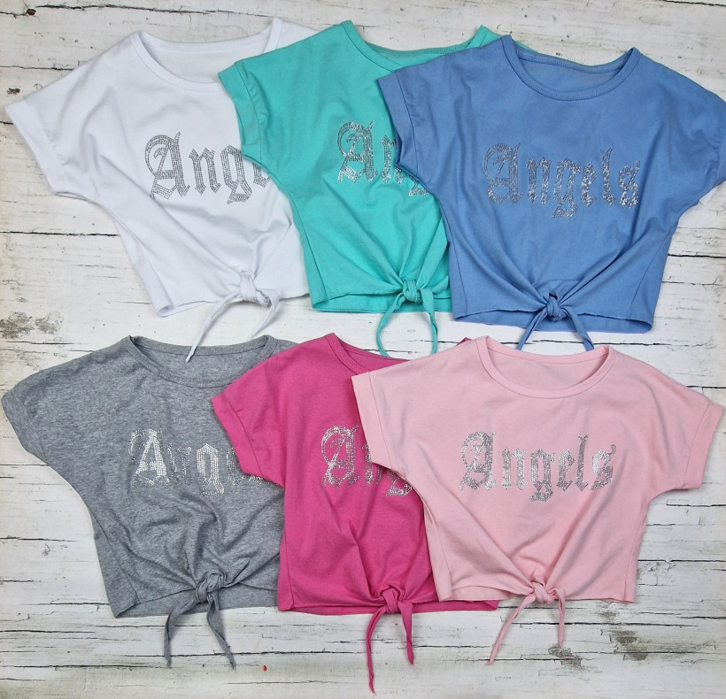 T- shirt ANGEL wiązany