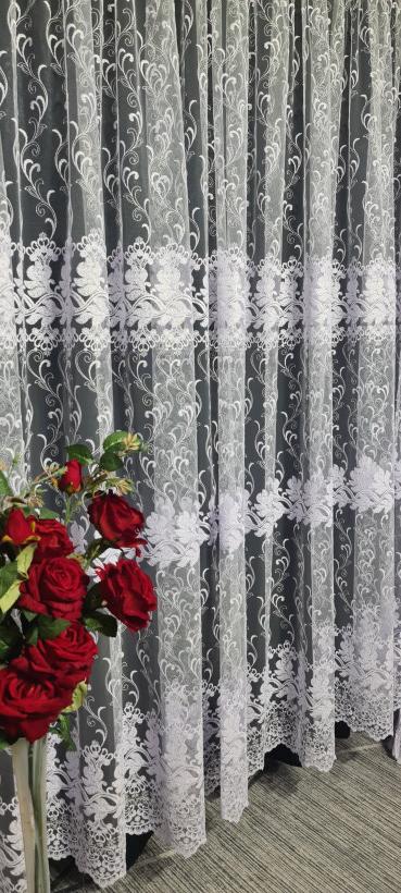 Firana siatka turecka na metry 280cm premium 1238