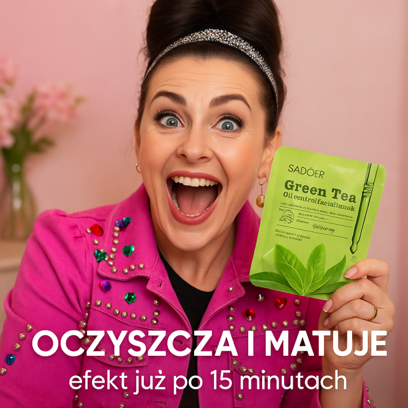 MASECZKA OCZYSZCAJACA ZIELONA HERBATKA