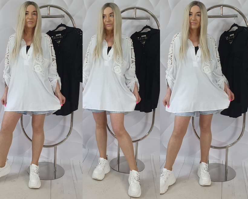 BLUZKA / KOSZULA OPHELIE 6955 SK18 /// SZYJEMY, BĘDA ZA TYDZIEŃ