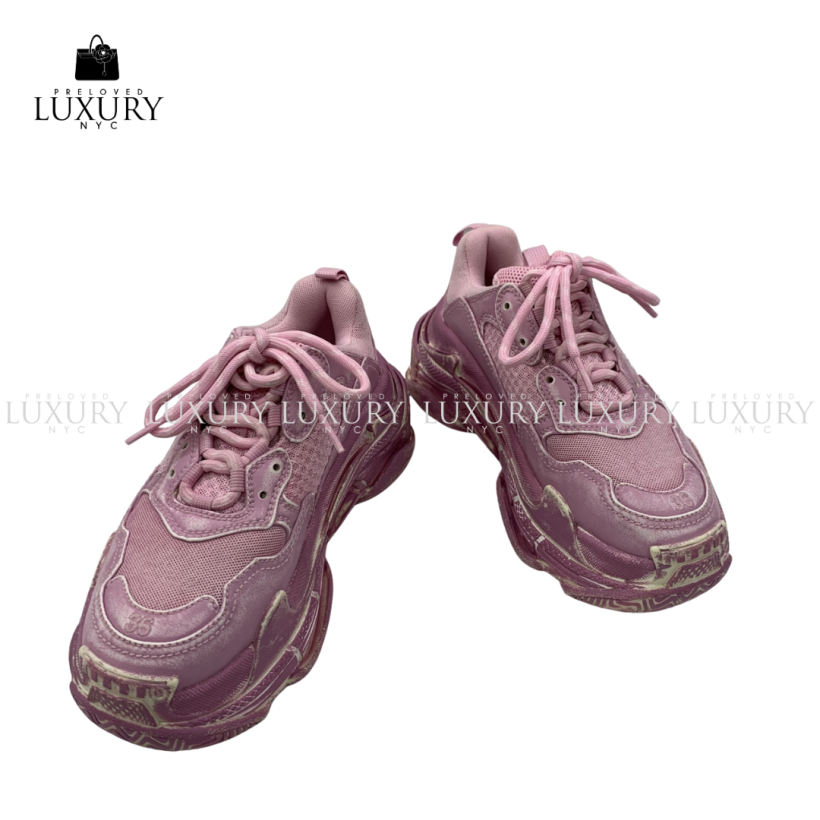 BALENCIAGA Triple S Pink S36 Sneakers