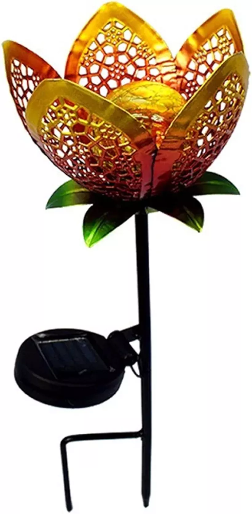 E54 Lampa solarna kwiat