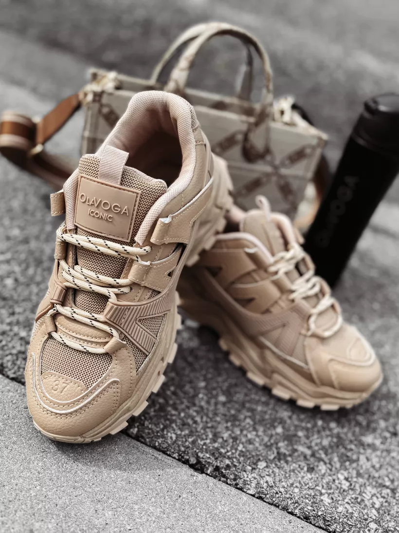 Buty ICONIC Beżowe wyprzedaż