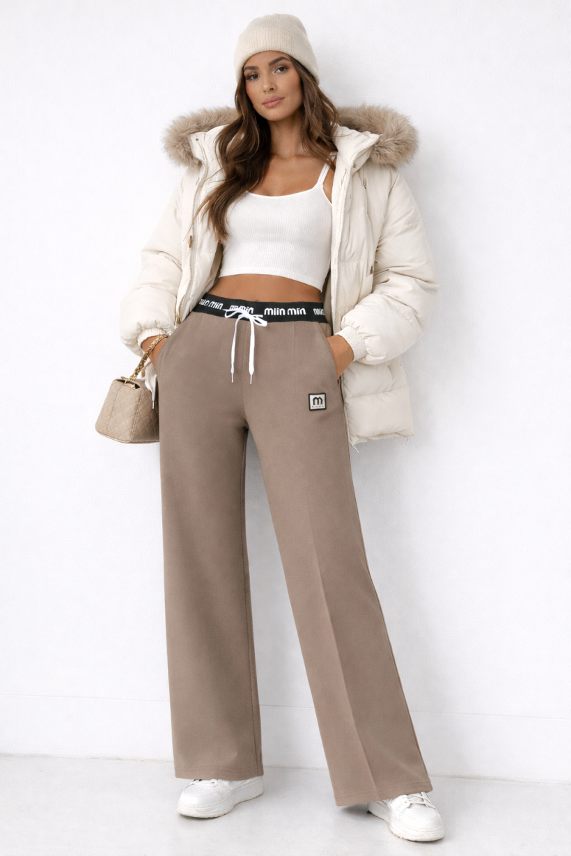 SPODNIE PUNTO NAPISY M