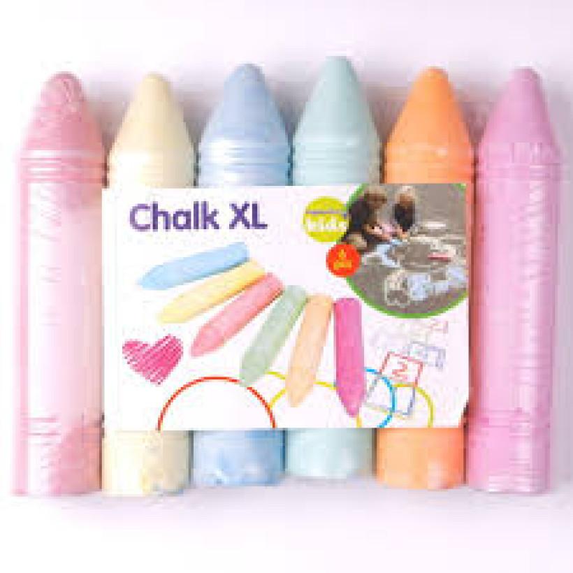 KREDA CHODNIKOWA DLA DZIECI KOLOROWA XXL 18,5cm
