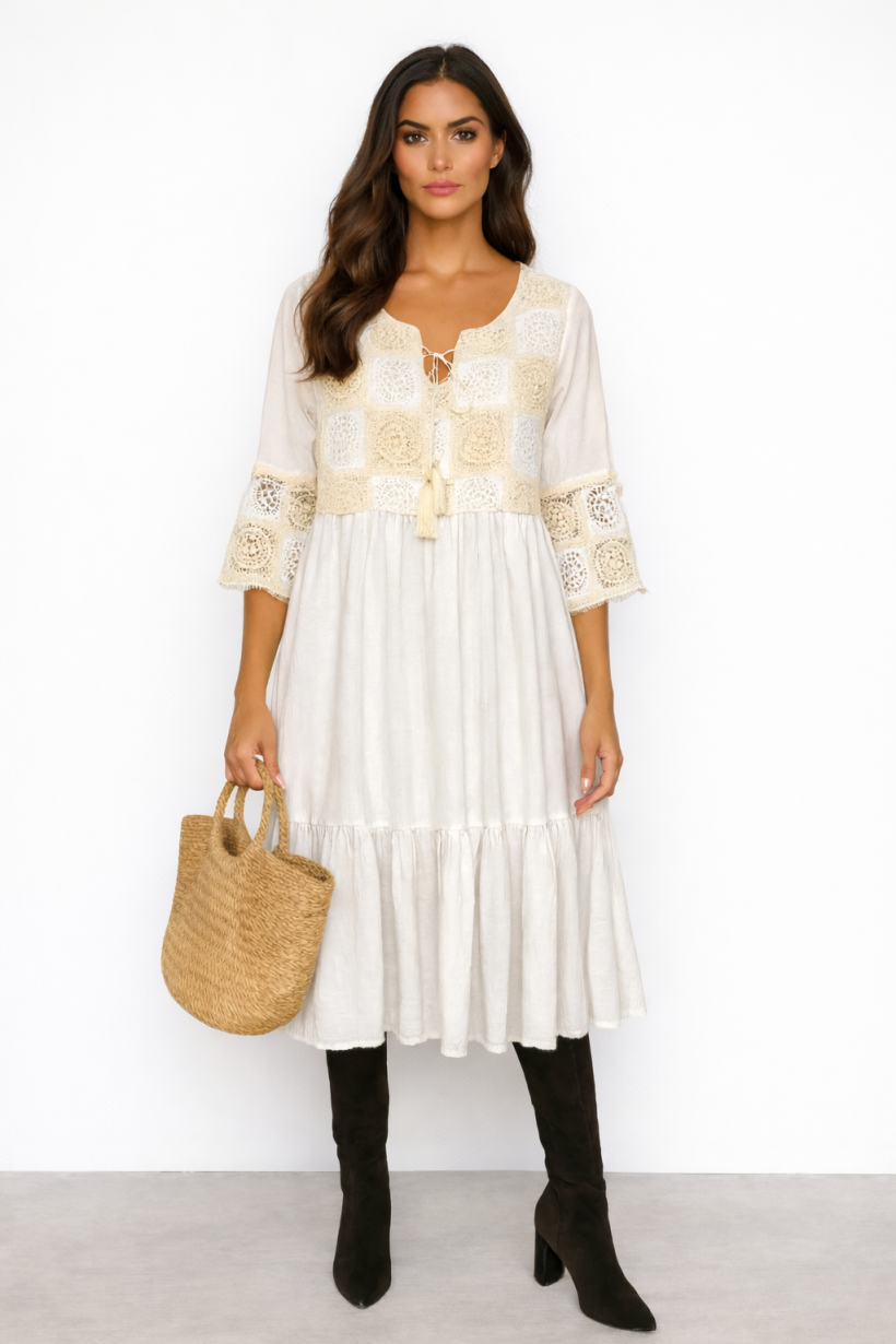 K/SUKIENKI KOSTKI HAFTOWANE KORONKI TROCZEK