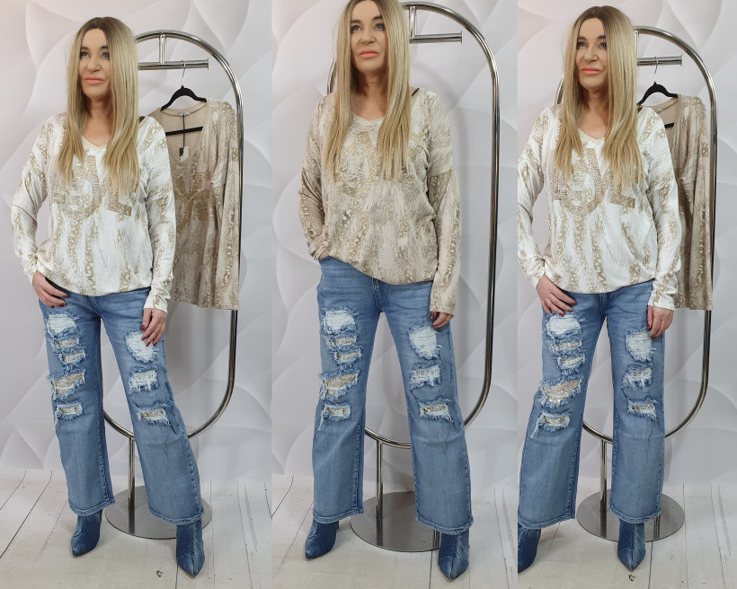 SWETEREK LOVE 71999J/ 11202 SK4 BLANCO przecena