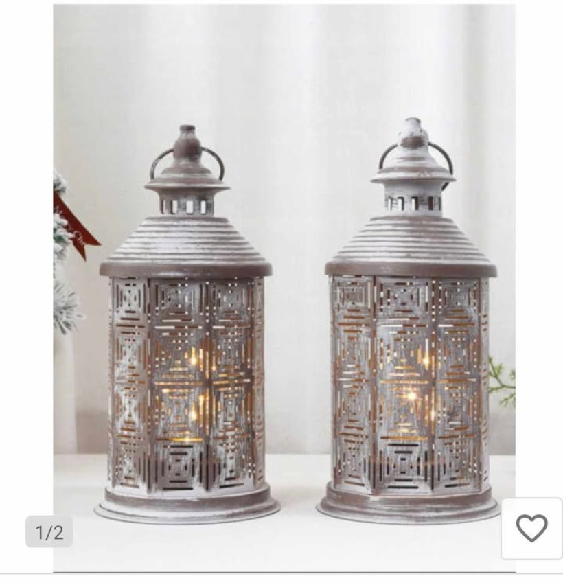 lampion z żarówką 