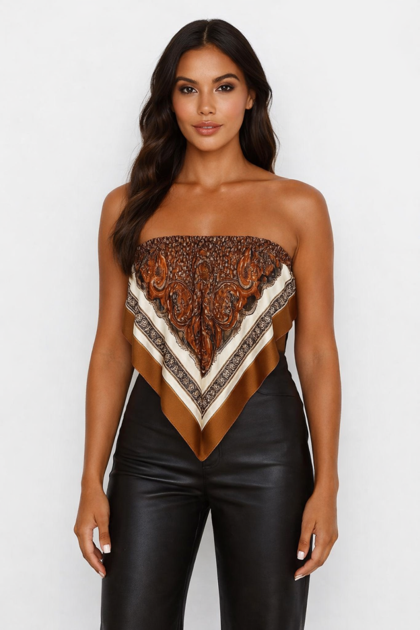 TOP BEZ RAMIĄCZEK WZORY