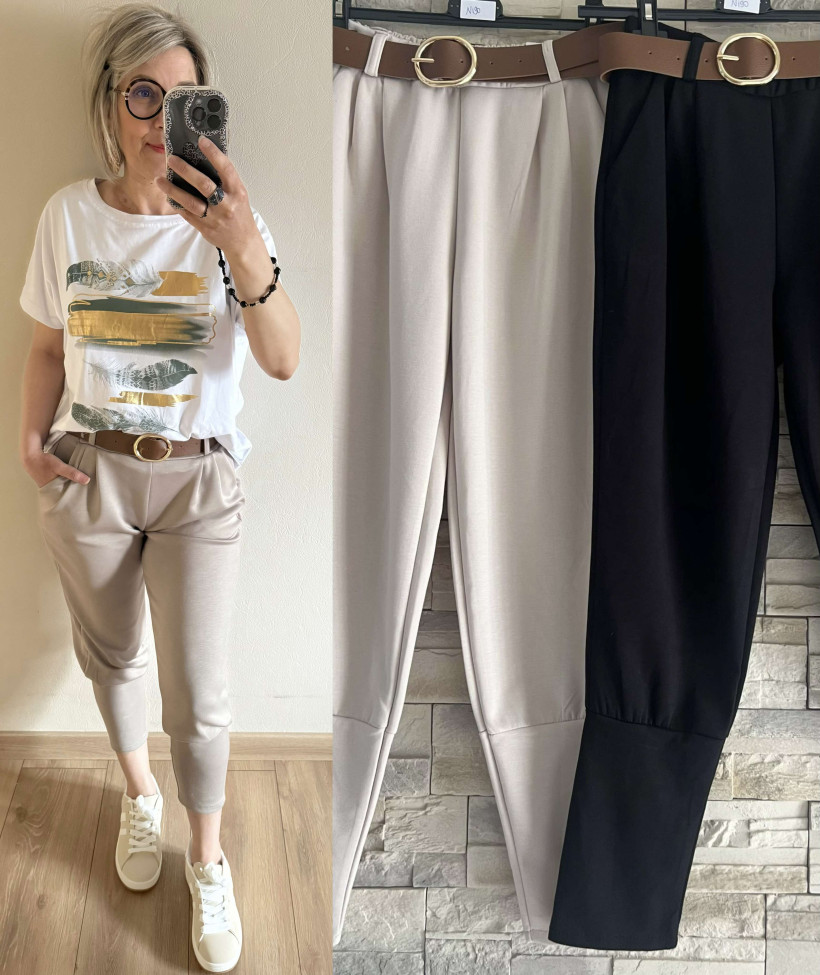 pantalon avec ceinture