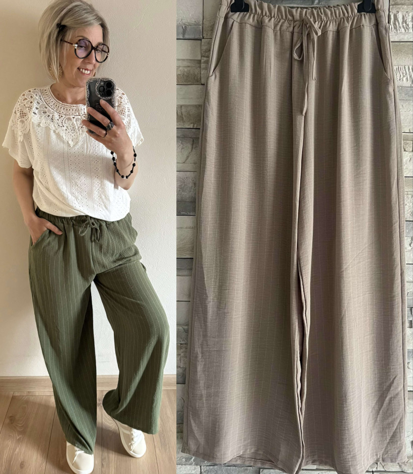 pantalon rayures 