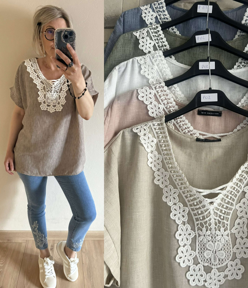 t-shirt dentelle