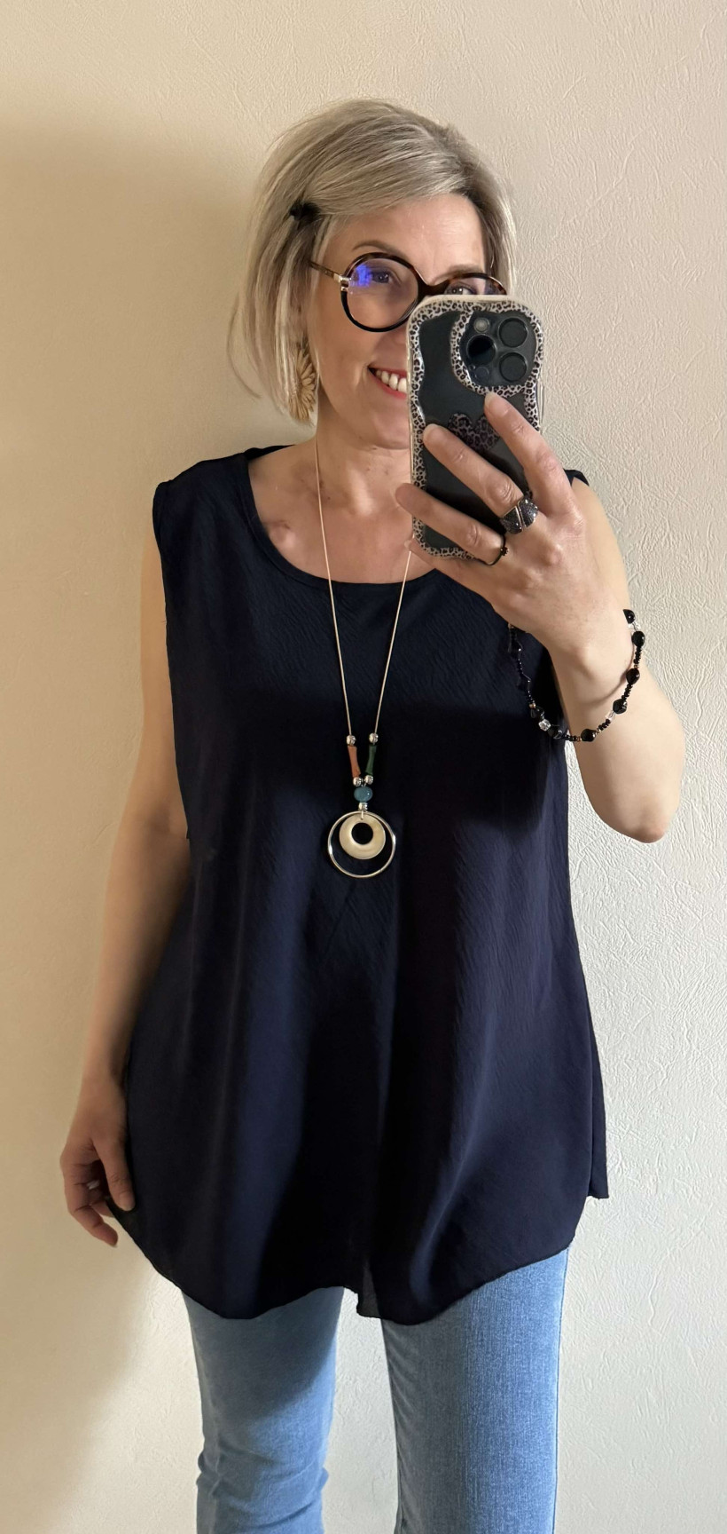 debardeur + collier